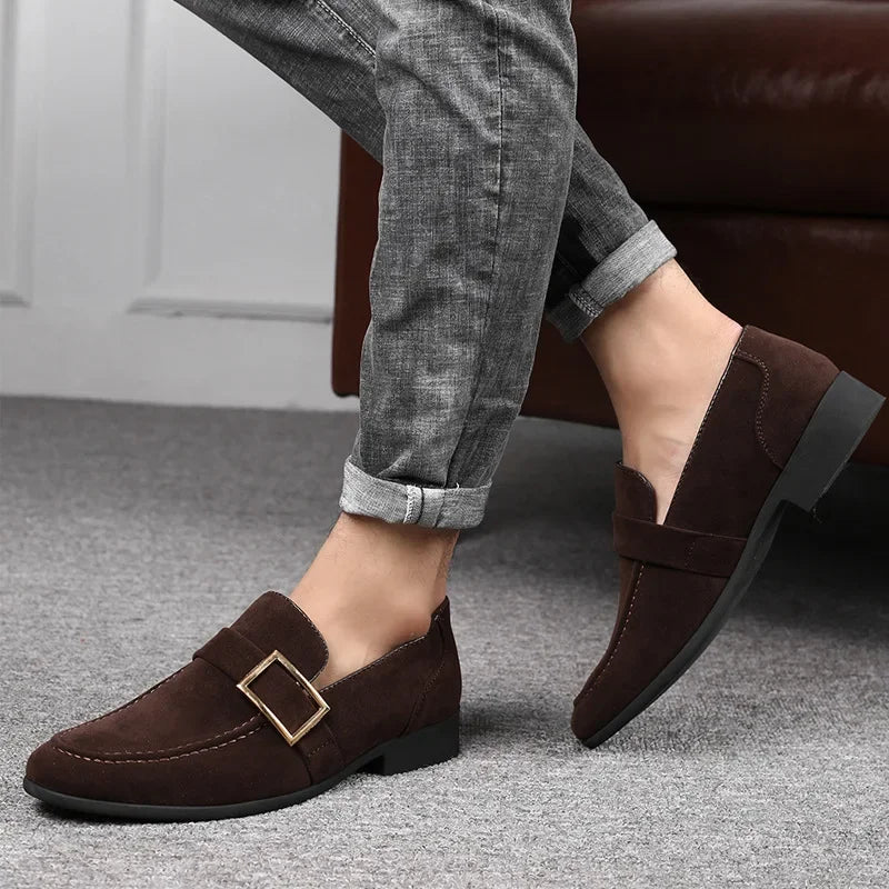 Mocasines Hombre Business Casual - Vestir Ante Conducción Fashion Formales Sneakers 2023