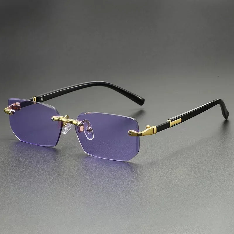 Gafas de Sol Rectangulares Sin Montura - Fashion Unisex Verano UV400