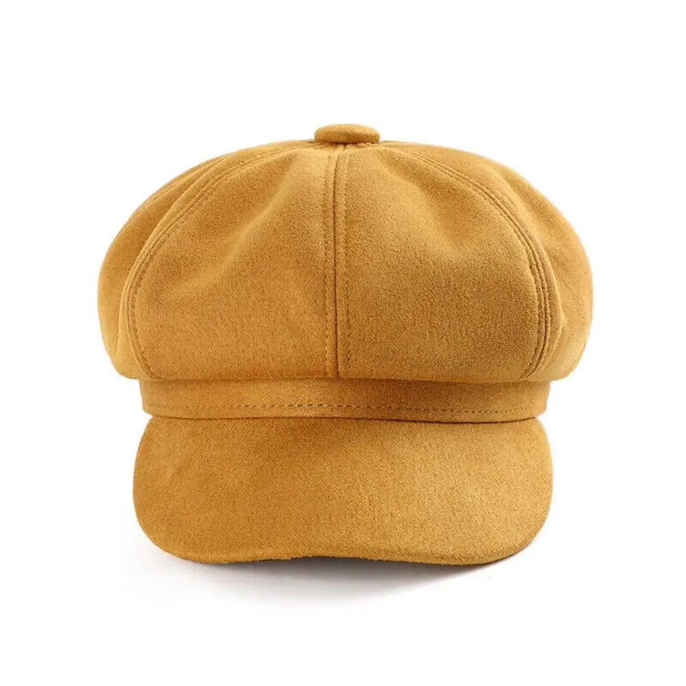 Gorra Mujer Boina Baker Cap - Sombrero Casual Ajustable Newsboy
