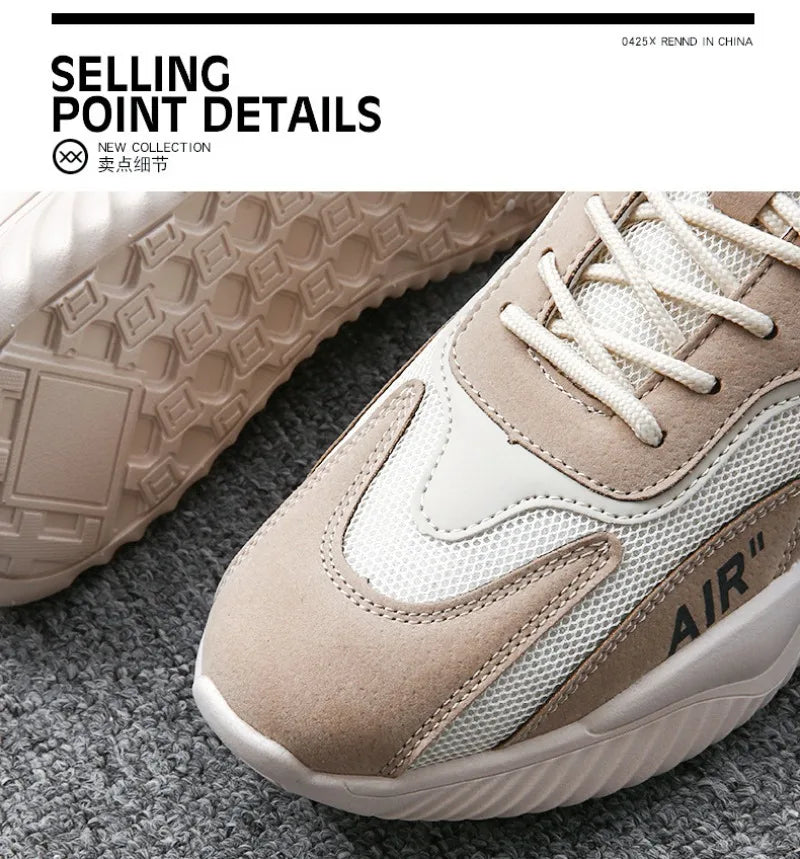 Zapatillas Deportivas Hombre Malla Transpirable - Running Tenis Verano