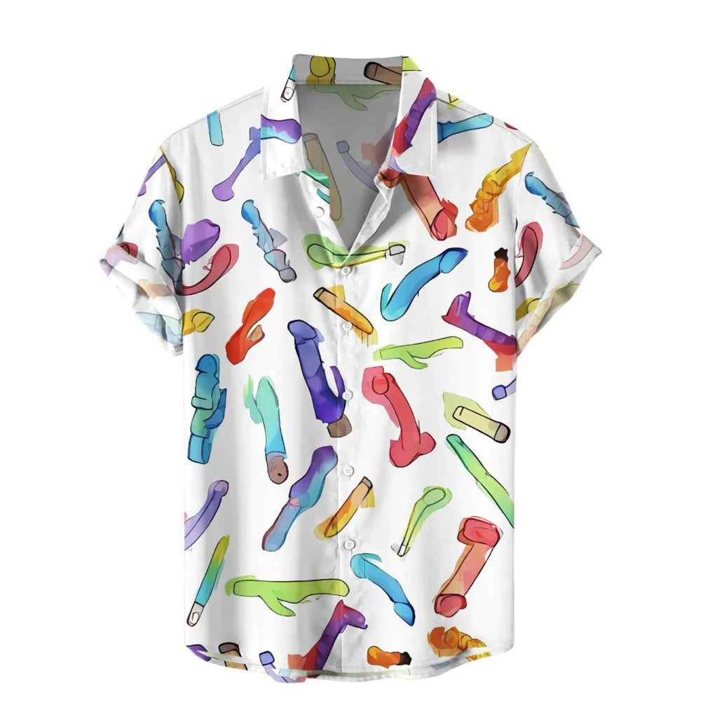 Camisa Hawaiana Hombre Verano - Manga Corta Casual Fashion Suelta Transpirable