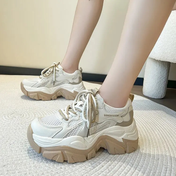 Sneakers Running Mujer Ligeros 2024 - Zapatillas Mesh Campus Casual Trendy