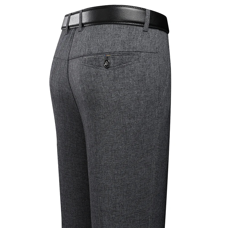 Pantalones Hombre Business Casual - Vestir Rectos Primavera Otoño Formales Sueltos