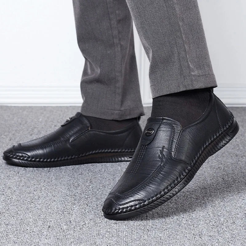 Zapatos Hombre Business Cuero - Vestir Clásicos Fashion Artesanales Conducción Loafers Mocasines