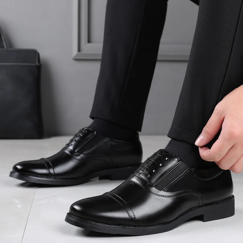Zapatos Conducción Hombre Cuero Italiano - Business Casual Transpirables Antideslizantes Lujo