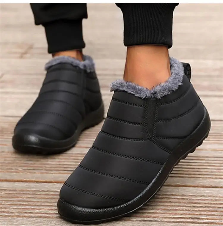 Botas Nieve Mujer Plataforma Punk - Slip On Tobillo Piel Cálidas Invierno