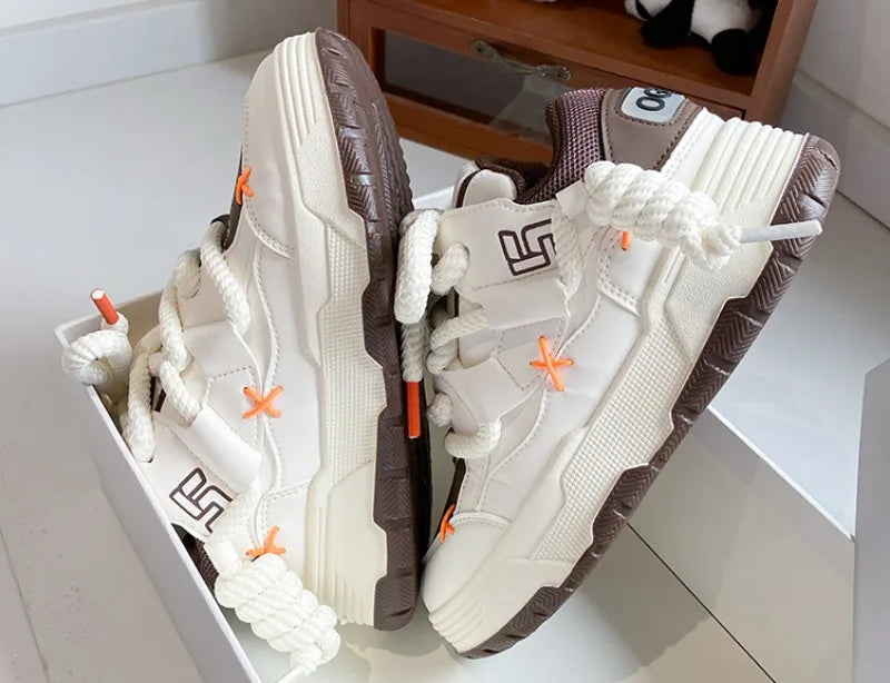 Sneakers Chunky Unisex Suela Gruesa - Zapatillas Casual Versátiles Hombre Mujer