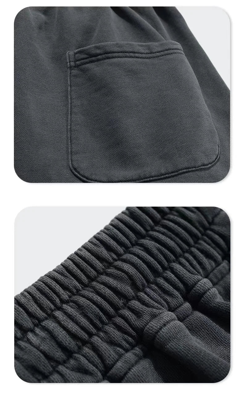 Shorts Vintage Hombre Corte Desgastado - Estilo Retro Casual Verano