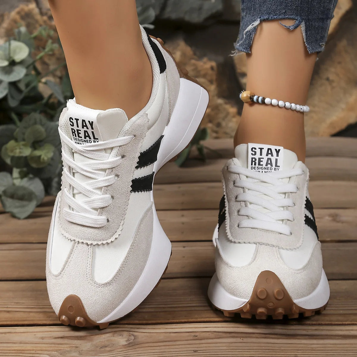 Sneakers Chunky Mesh Mujer 2025 - Zapatillas Plataforma Running Verano Ligeras