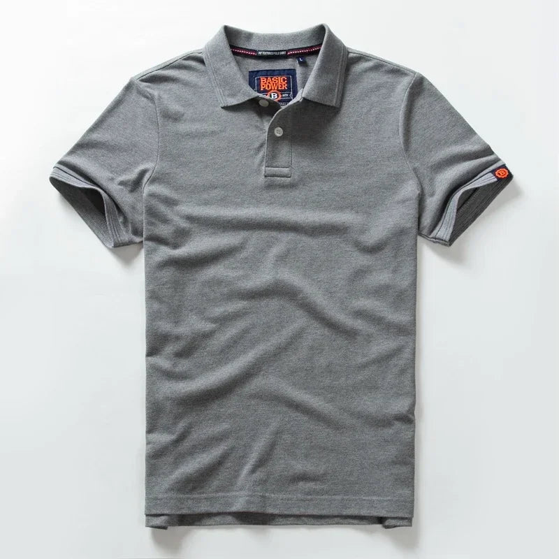 Polo Hombre Golf Algodón 2023 - Manga Corta Casual Simple Camisas