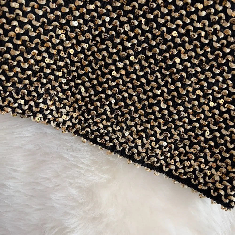 Falda Lentejuelas Mujer Oficina - Falda Elegante Formal Premium Coreana