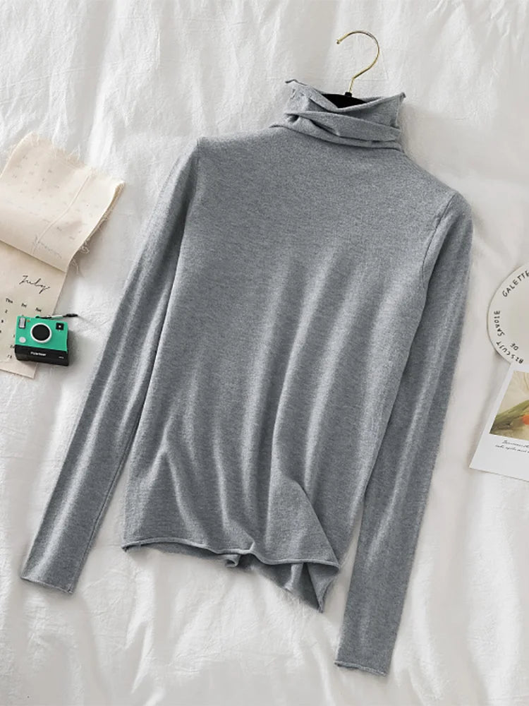 Suéter Mujer Cuello Alto Suave - Jersey Otoño Invierno 2020