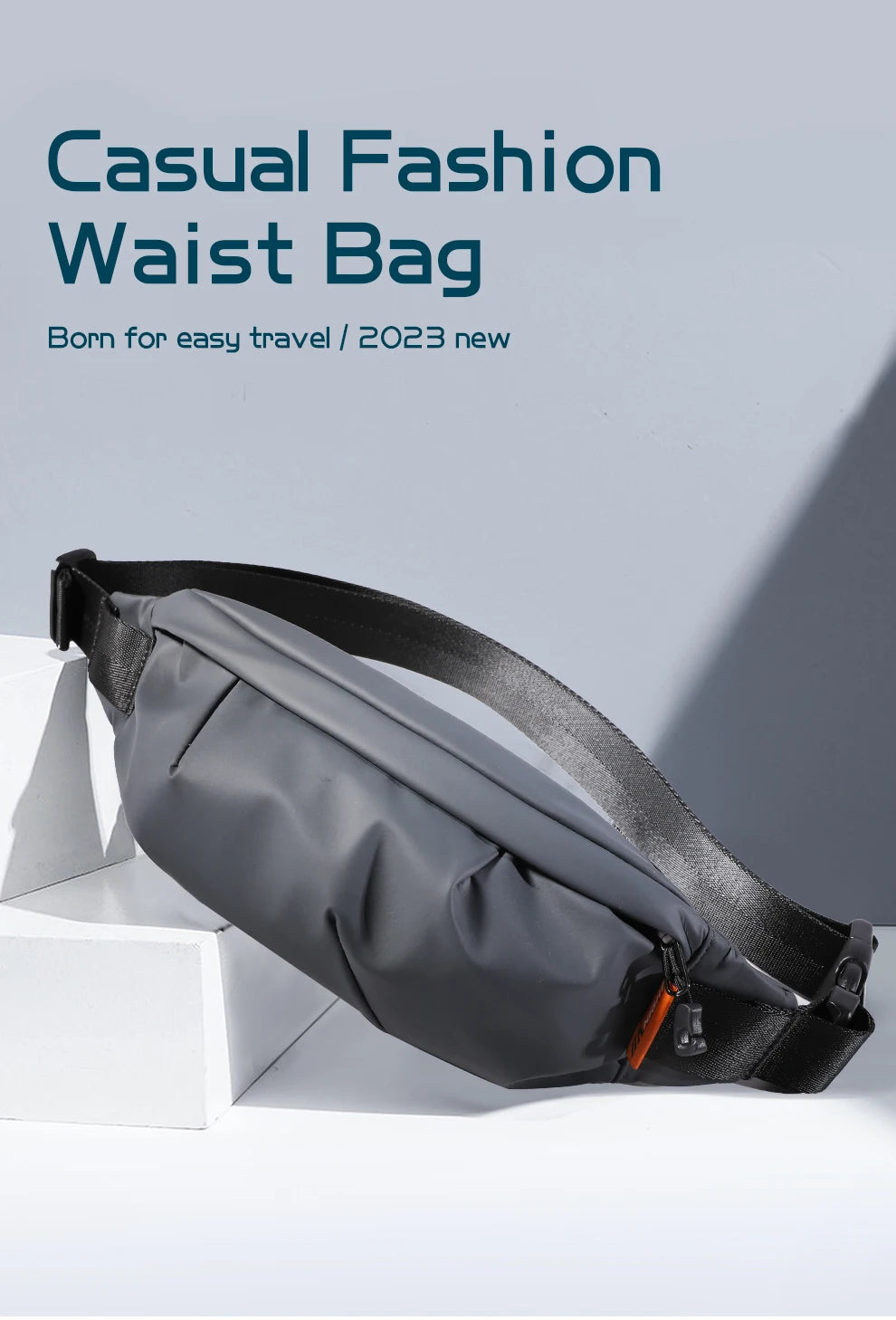 Riñonera Multifuncional Unisex Cinturón - Outdoor Viaje Deporte Fashion Hombre Mujer