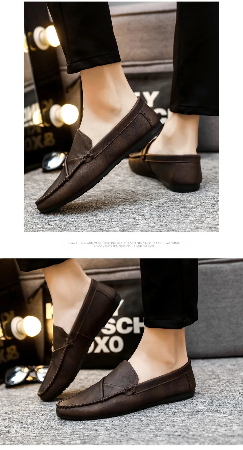 Mocasines Hombre Loafers Artesanales - Casual Cómodos Conducción Sneakers Designer 2023