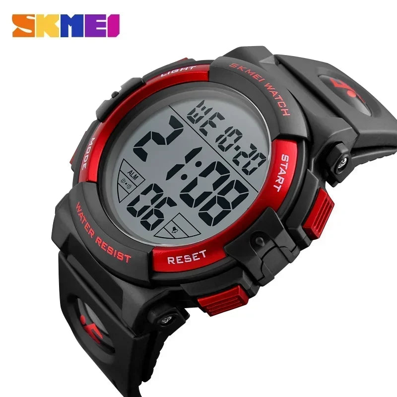 Reloj Deportivo Hombre SKMEI 1258 Digital - Multifunción Militar 5ATM Resistente al Agua Outdoor