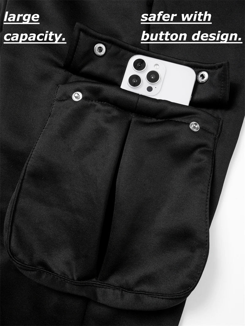 Pantalones Jogging Hombre Térmicos Cargo - Bolsillos Otoño Invierno Cálidos