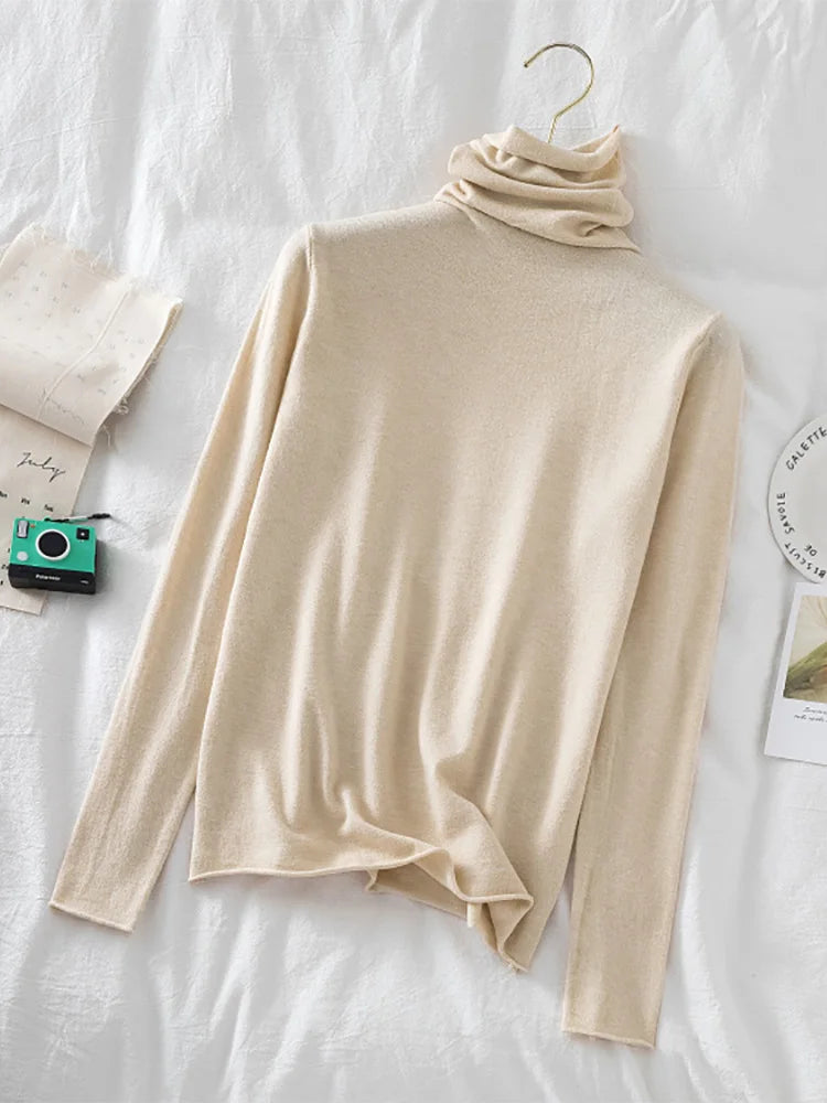 Suéter Mujer Cuello Alto Suave - Jersey Otoño Invierno 2020