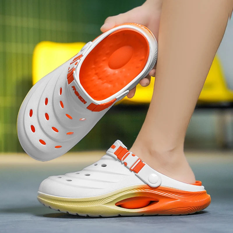 Sandalias Hombre Deportivas Playa Verano - Chanclas Antideslizantes Exterior