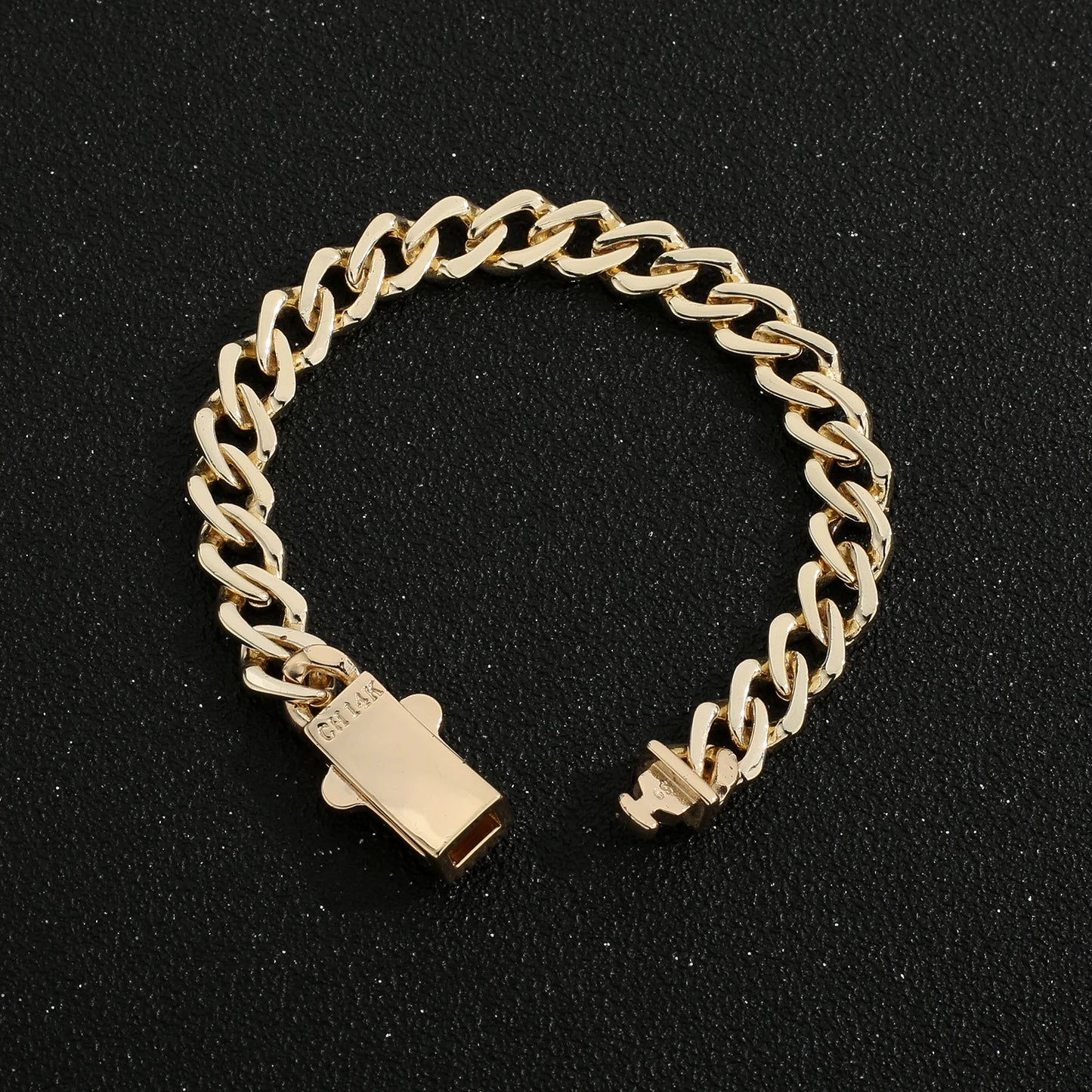 Pulsera Circonita Diamantes Mujer - Chapado Oro 14K Negocios Trendy