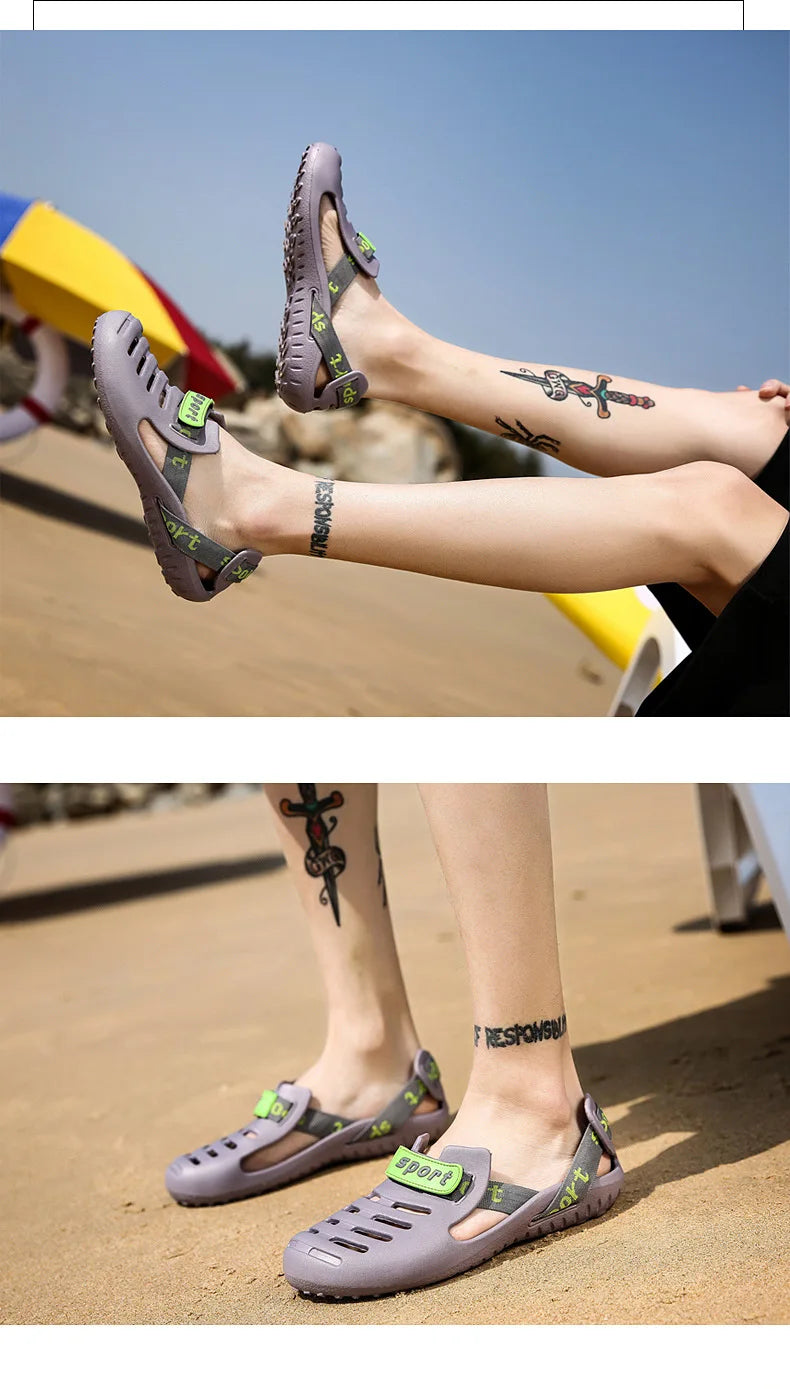 Sandalias Hombre Verano - Chanclas Playa Outdoor Antideslizantes Casual