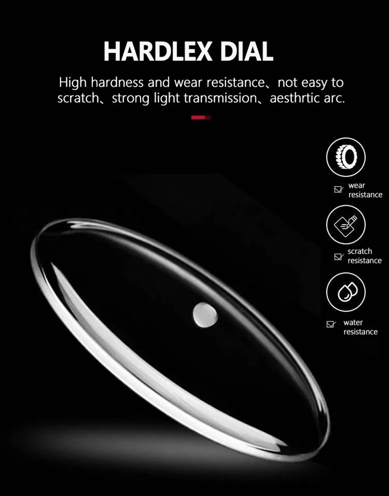 Reloj POEDAGAR Luxury para Hombre - Cuarzo Business Cuero Calendario Resistente al Agua