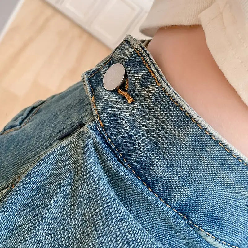 Jeans Mujer Pierna Ancha Americanos - Pantalón Holgado 2025