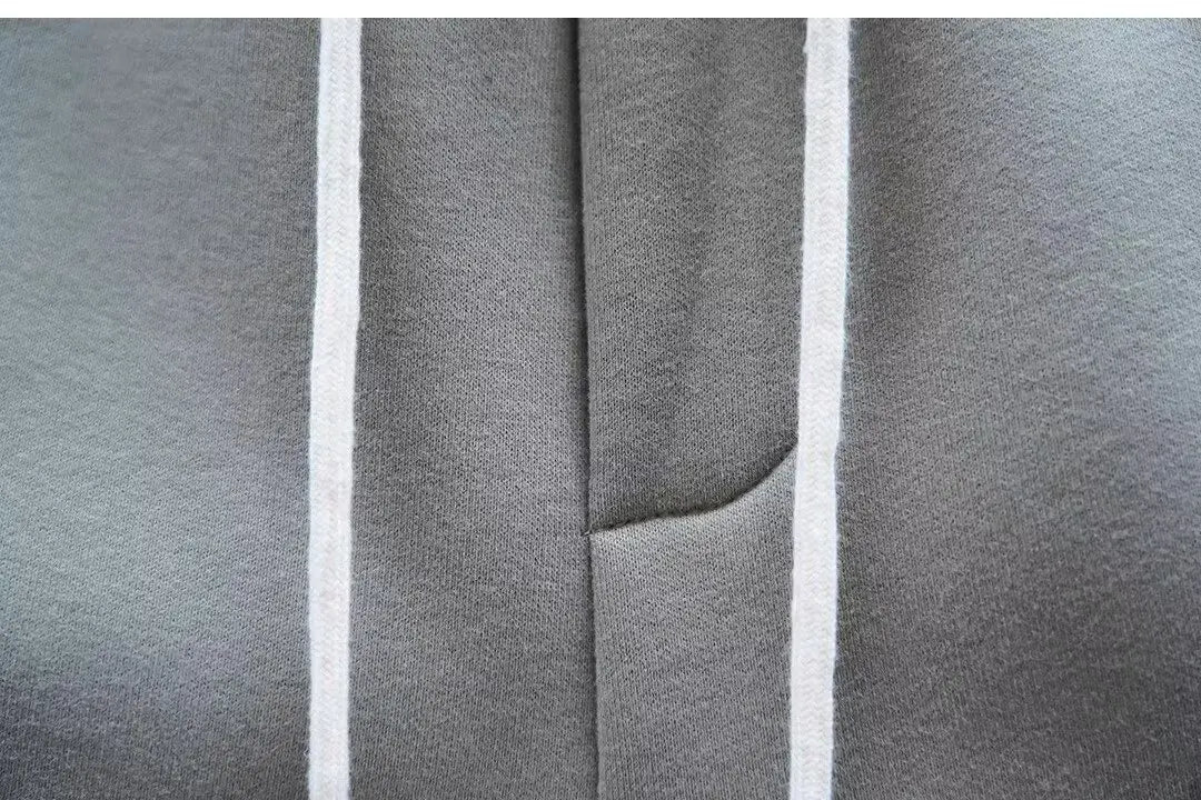 Pantalones Hombre Casuales Color Sólido - Joggers Cónicos Elásticos Versátiles Cortos