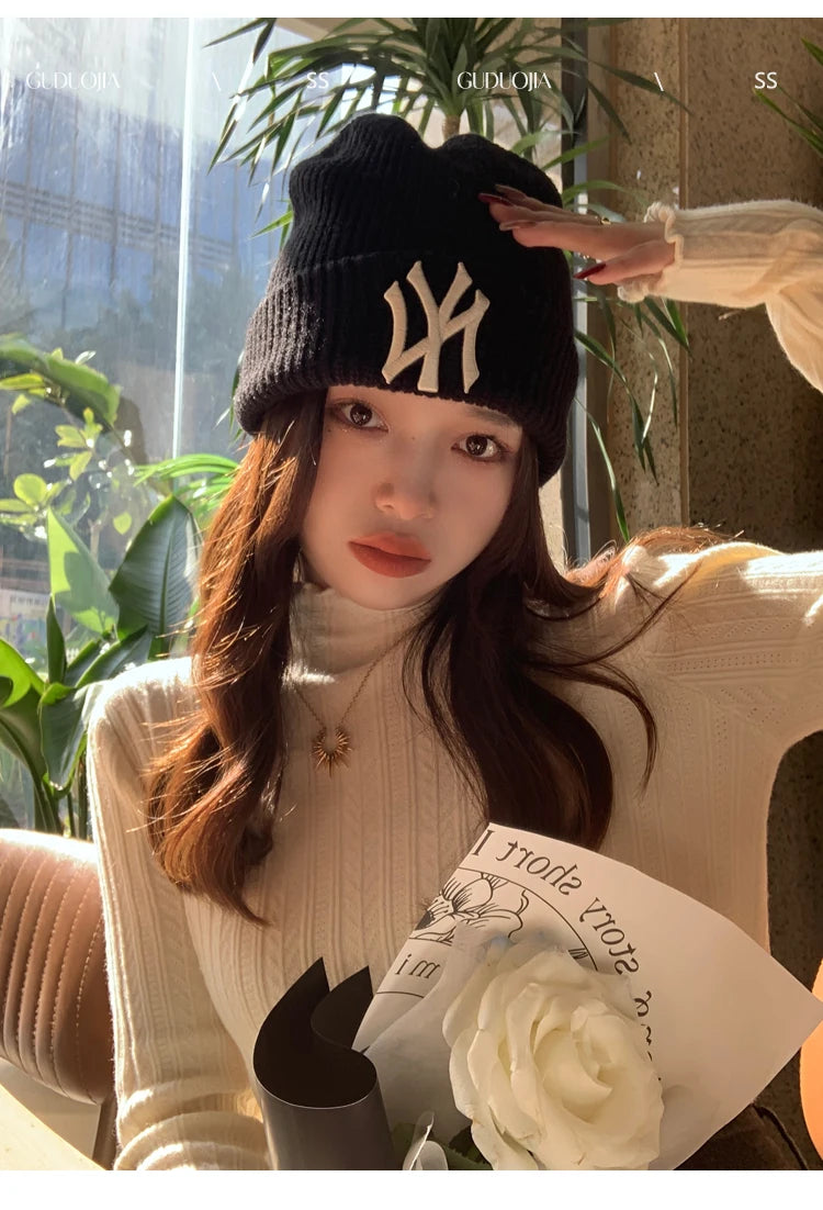 Suéter Cuello Alto Mujer Fruncido 2025 - Jersey Invierno Cálido Slim Otoño