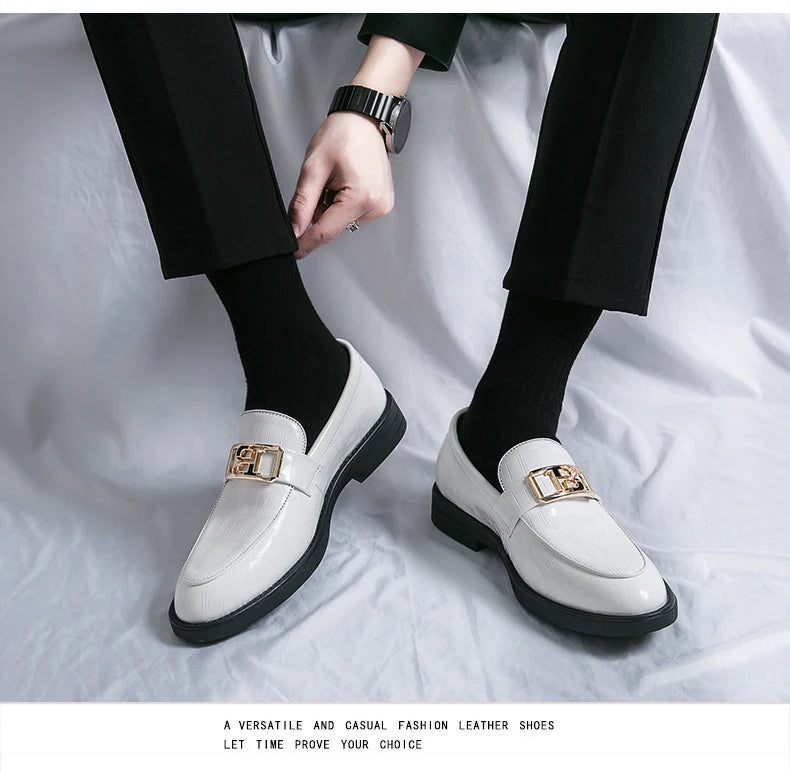 Zapatos Profesionales Hombre Vestir - Casual Cuero Sneakers Ligeros Fashion Luxury Formales