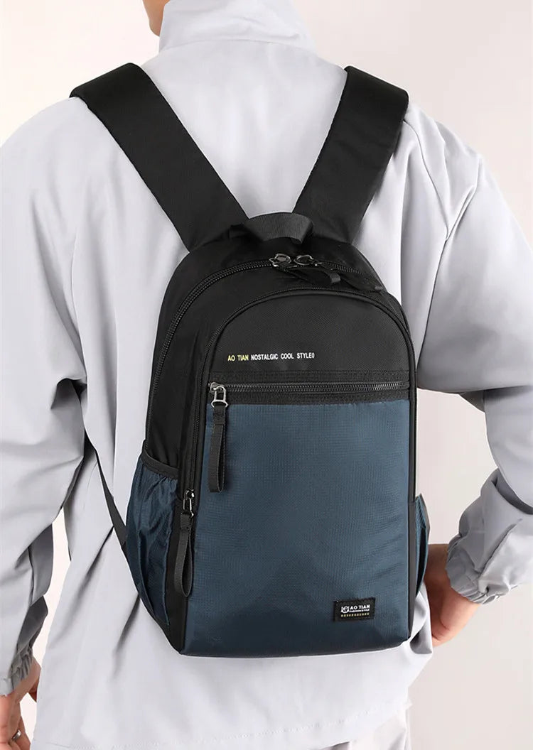 Mochila Hombre Impermeable 2025 - Alta Calidad Viaje Rucksack Adolescentes Casual Hombro Mochilas