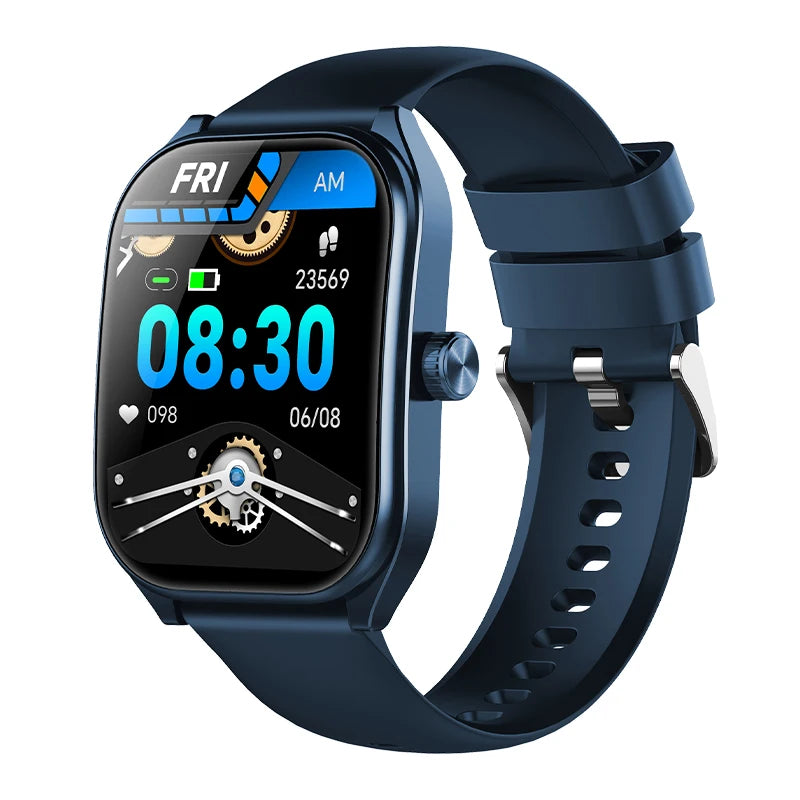 Smartwatch Hombre 2.01'' AMOLED Pantalla Curva - IP68 Bluetooth 5.3 Llamadas Asistente IA Fitness