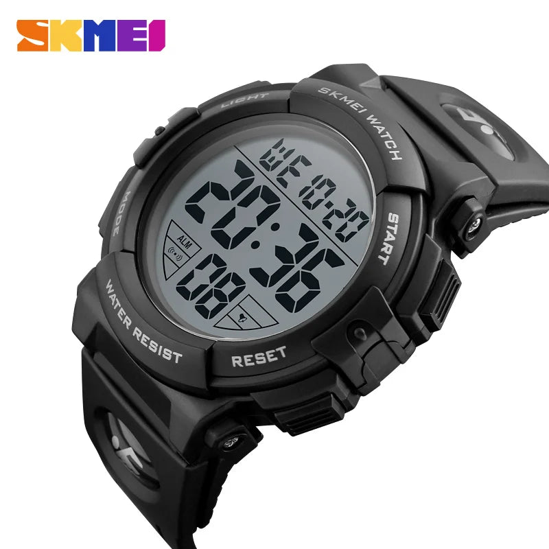 Reloj Deportivo Hombre SKMEI 1258 Digital - Multifunción Militar 5ATM Resistente al Agua Outdoor