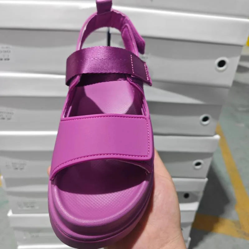 Sandalias Casual Mujer 2025 - Zapatos Plataforma Playa Outdoor Alta Calidad