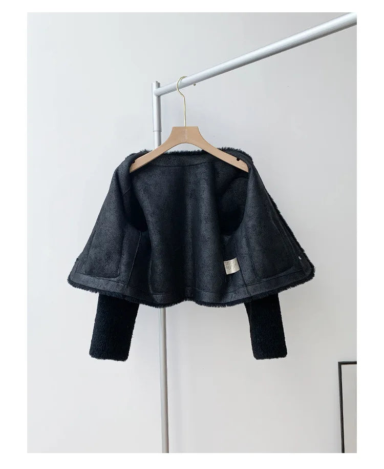 Chaqueta Piel Oveja Mujer Genuina - Chaqueta Shearling Cordero Invierno