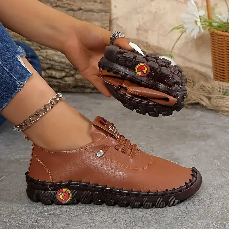 Sneakers Designer Mom Shoes Mujer - Zapatillas Suela Gruesa Outdoor Loafers