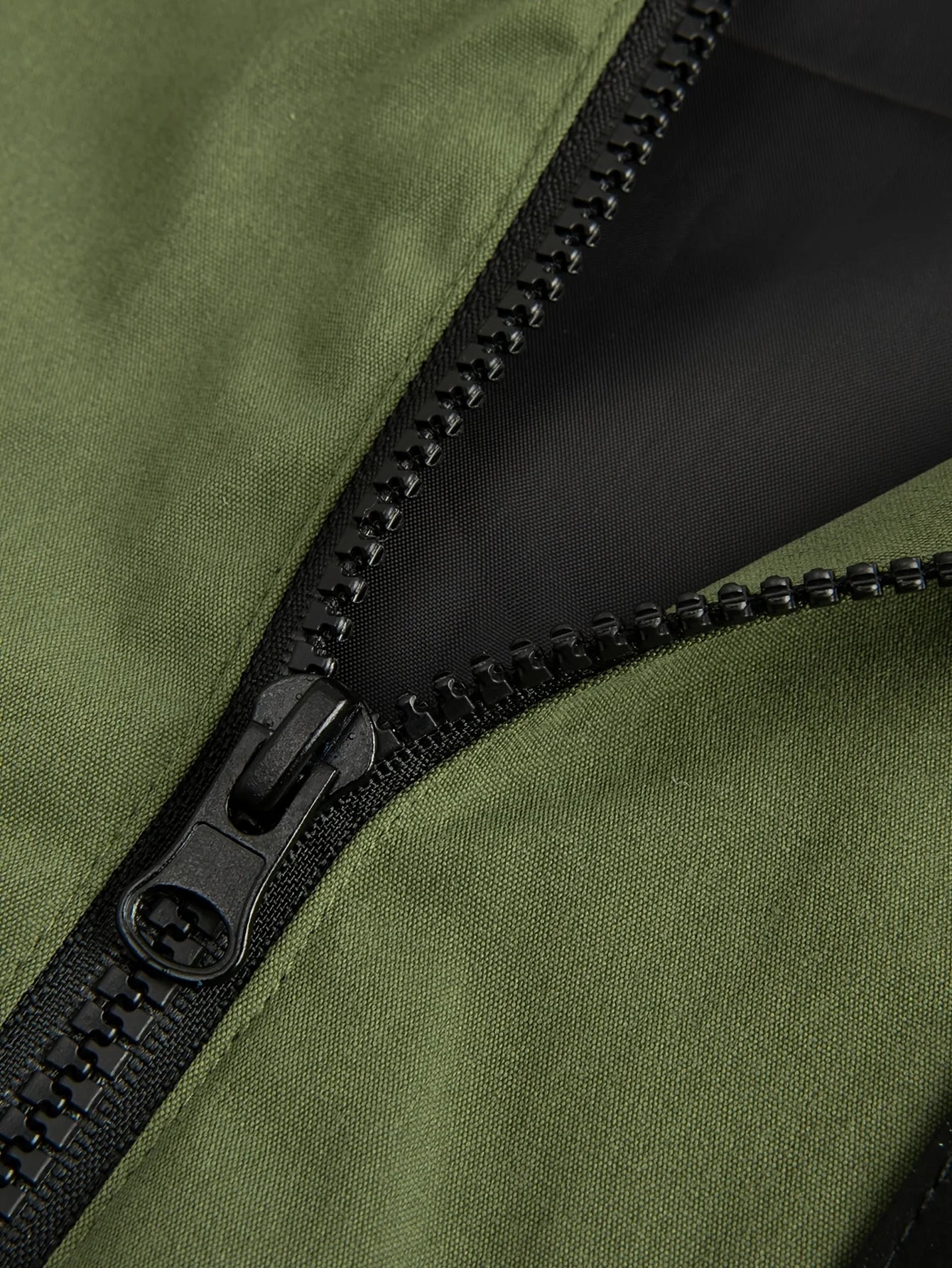 Chaqueta Hombre Casual Capucha Cordón - Fashion Color Sólido Primavera Otoño