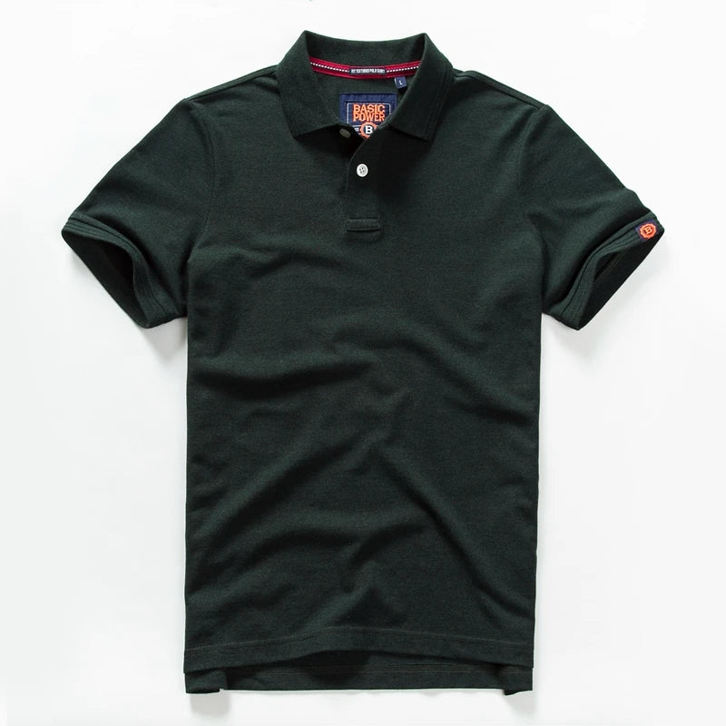 Polo Hombre Golf Algodón 2023 - Manga Corta Casual Simple Camisas