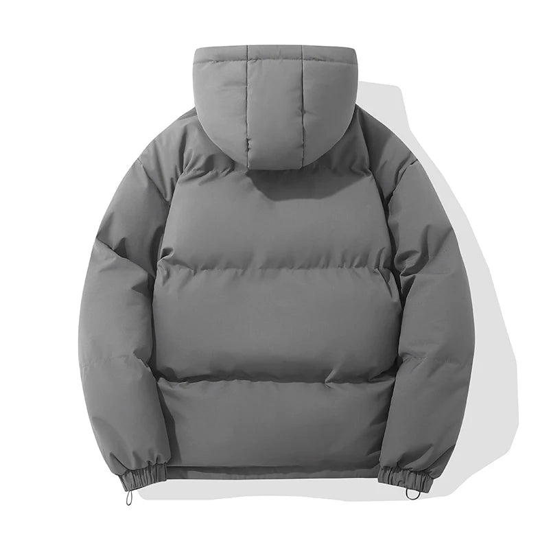 Chaqueta Puffer Mujer Cálida - Chaqueta Capucha Cremallera Algodón