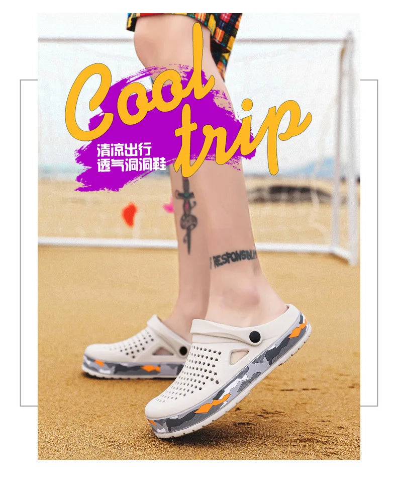 Sandalias Hombre Verano Transpirables - Playa Outdoor Antideslizantes Casual