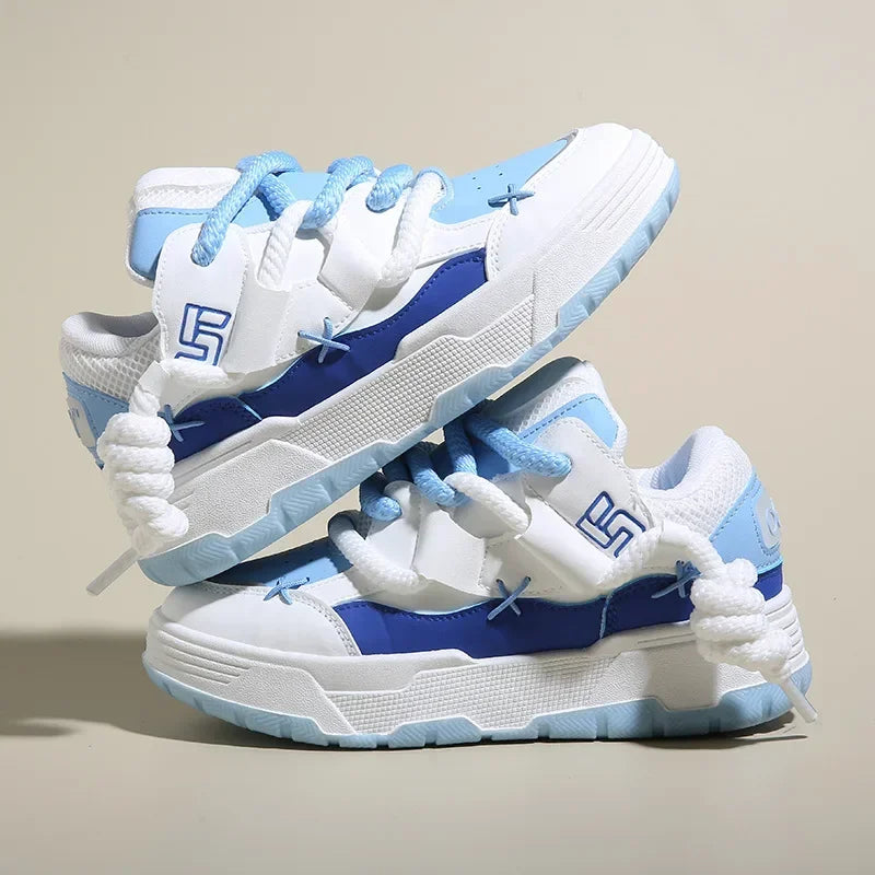 Sneakers Chunky Unisex Suela Gruesa - Zapatillas Casual Versátiles Hombre Mujer