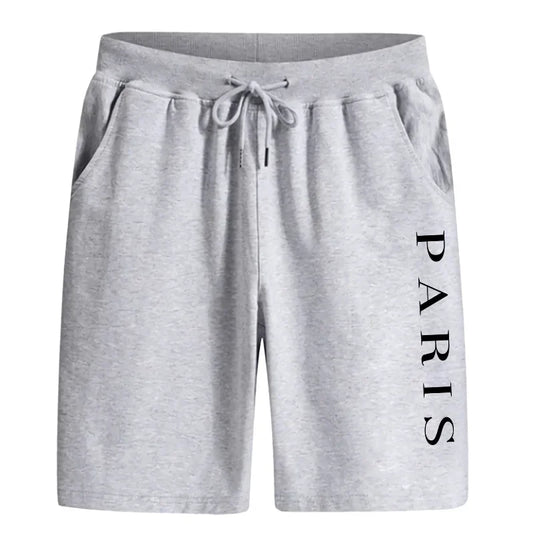 Shorts Jogging Hombre Letras - Pantalones Deportivos Ciclismo Running Verano
