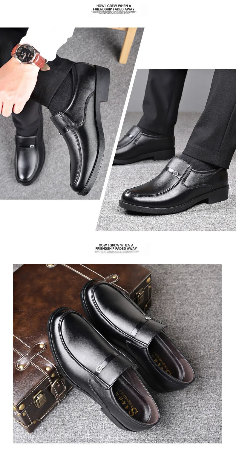 Zapatos Vestir Hombre Cuero Italiano - Elegantes Business Casual Lujo Formales