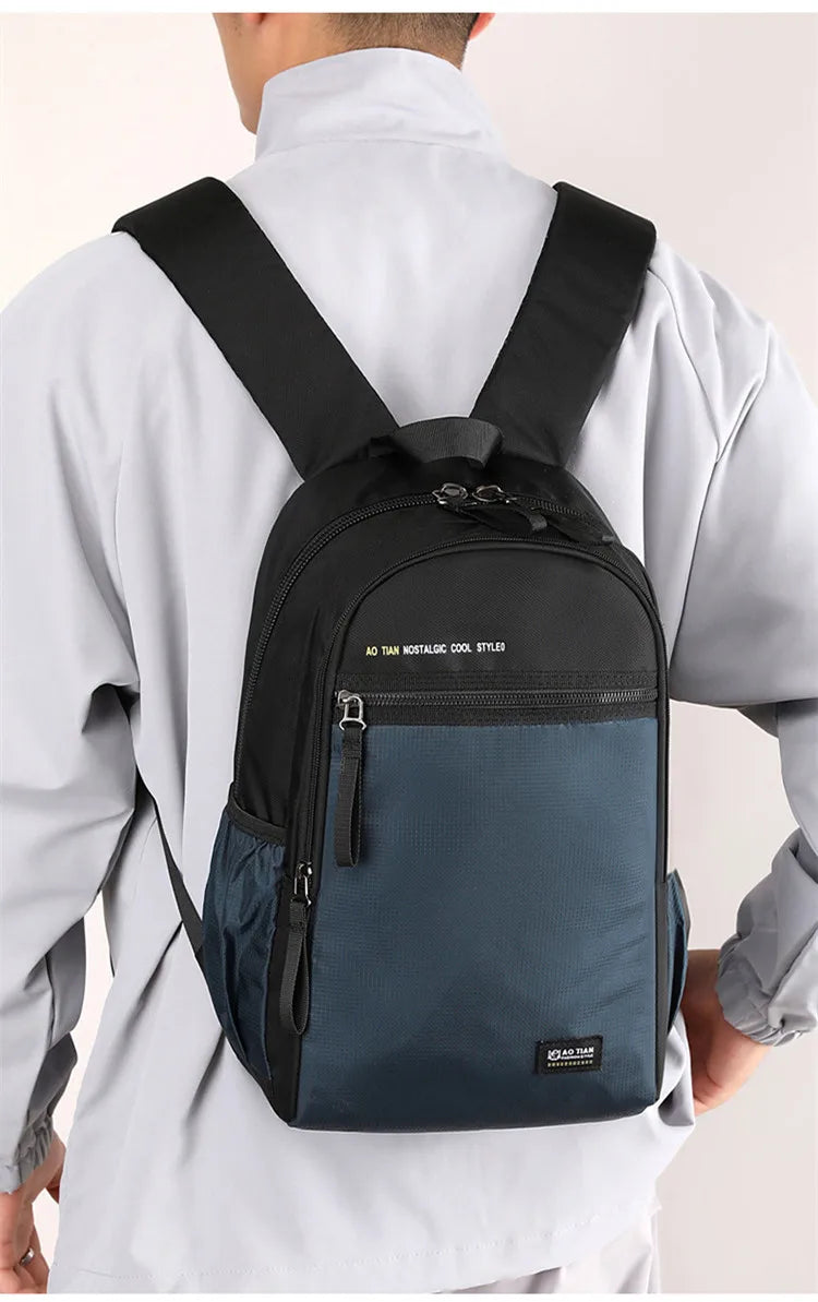 Mochila Hombre Impermeable 2025 - Alta Calidad Viaje Rucksack Adolescentes Casual Hombro Mochilas