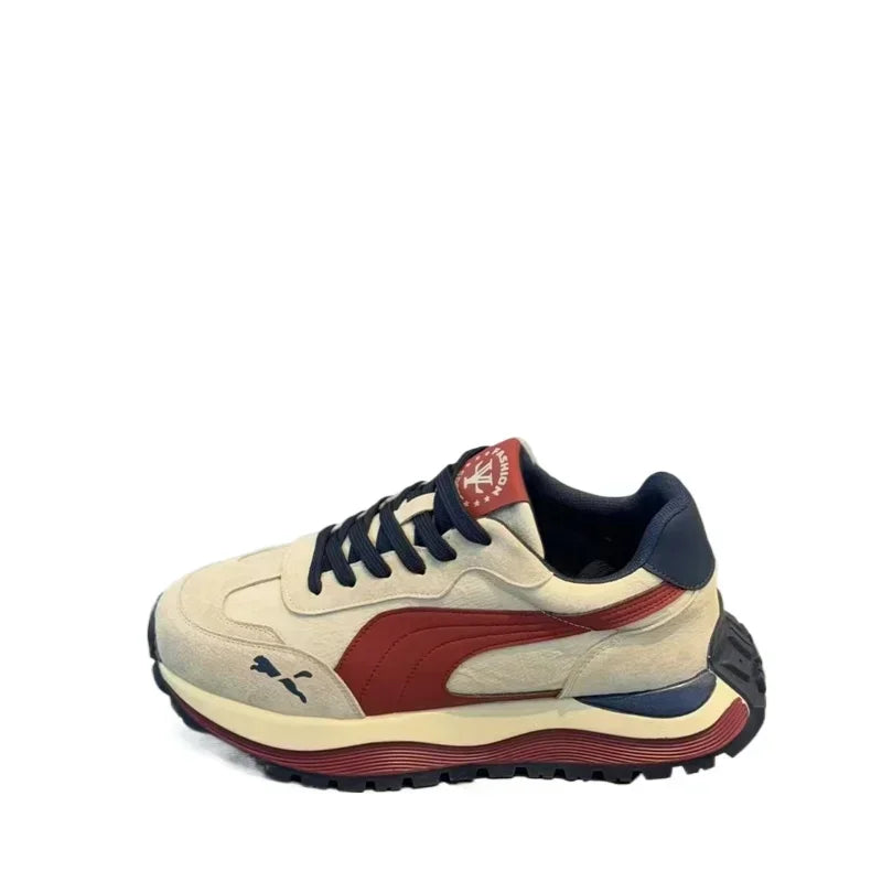 Zapatillas Deportivas Hombre Plataforma - Sneakers Casual Antideslizantes