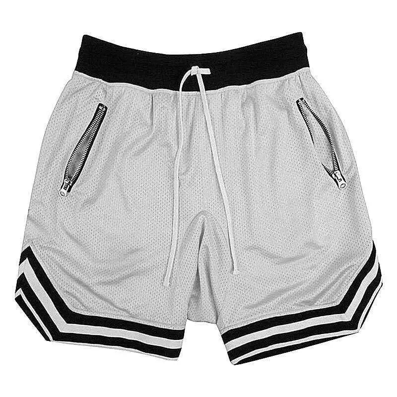 Shorts Deportivos Running Hombre - Pantalones Fitness Bádminton Baloncesto Verano