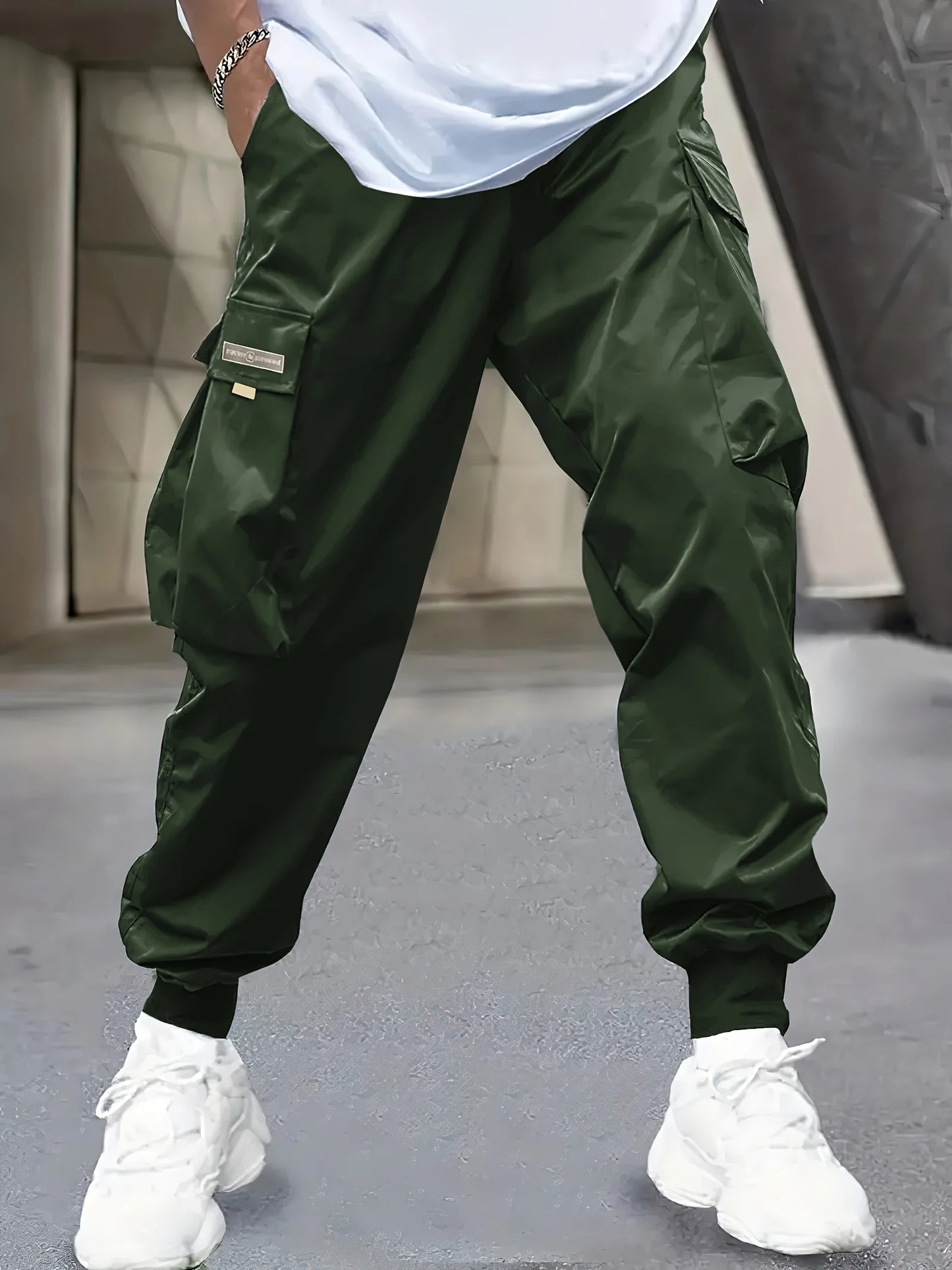 Pantalón Cargo Hombre Casual - Pantalón Outdoor Ligero Deportivo