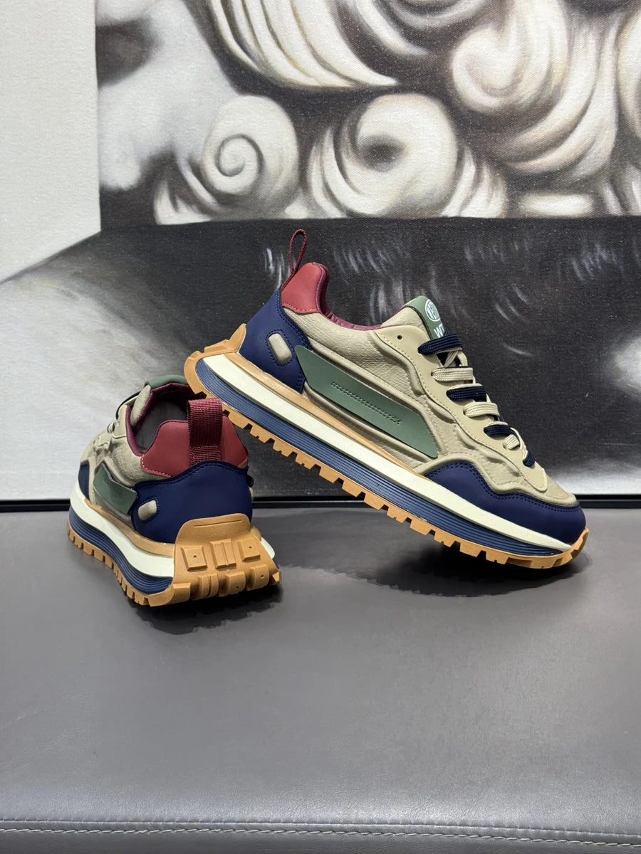 Sneakers Hombre Platform Deportivos - Sport Leisure Casual Antideslizantes Fashion Resistentes Loafers