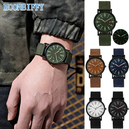 Reloj Fashion Luxury para Hombre - Cuarzo Gran Esfera Luminoso Resistente al Agua