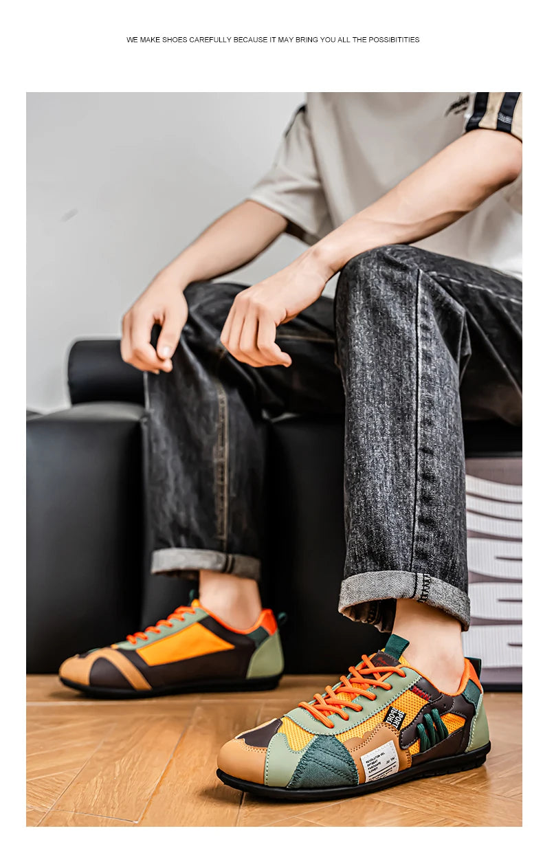 Sneakers Hombre Casual Outdoor - Senderismo Fashion Trendy Cómodas Elegantes