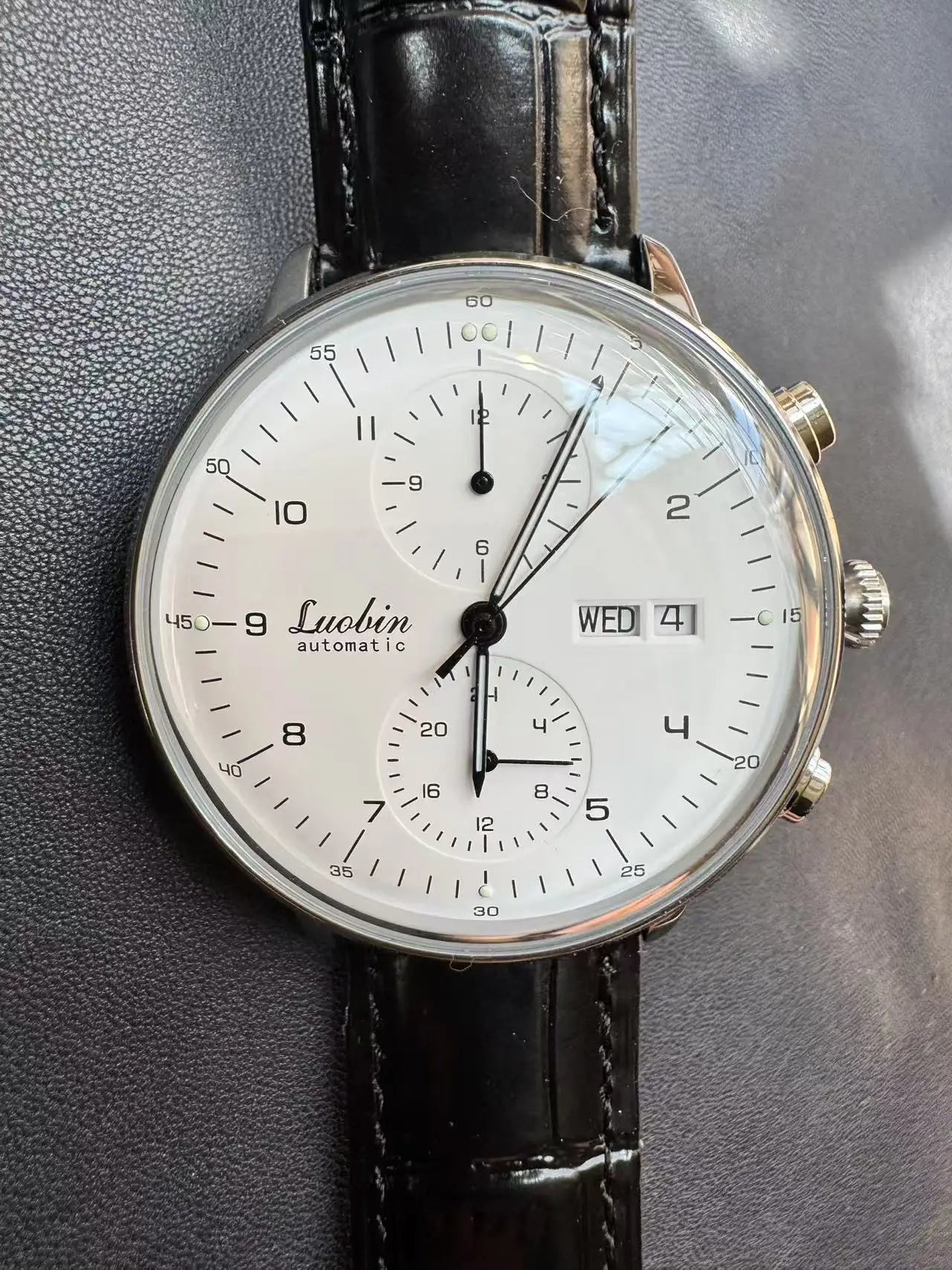 Reloj Mecánico Automático Business 2023 - Acero Inoxidable Luminoso Diseñador